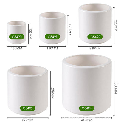 Stylish Round Ceramic Pot Homeandso