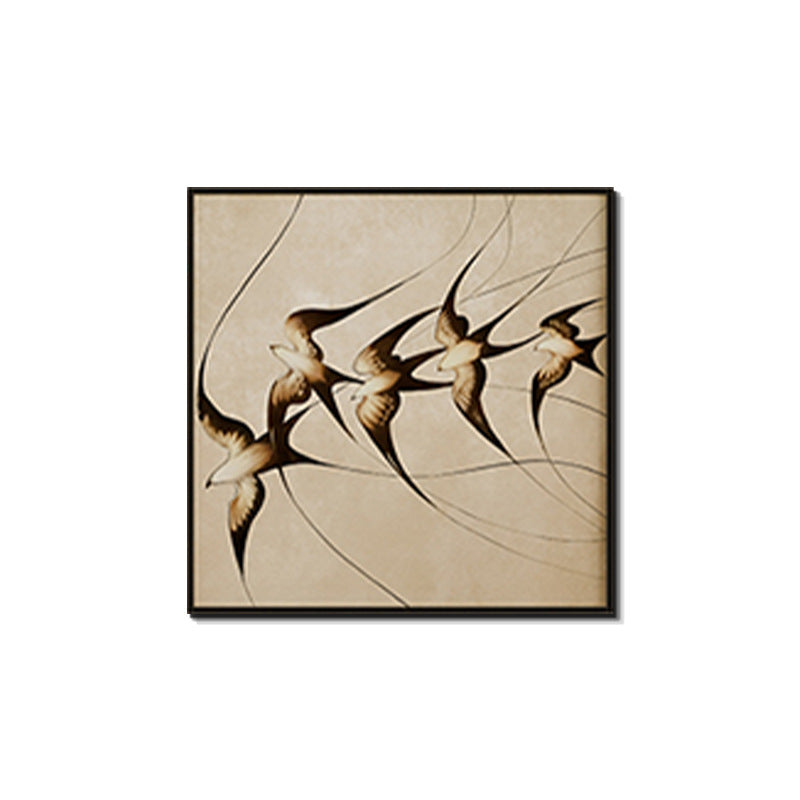 Elegant Framed Bird Silhouette Wall Art Homeandso