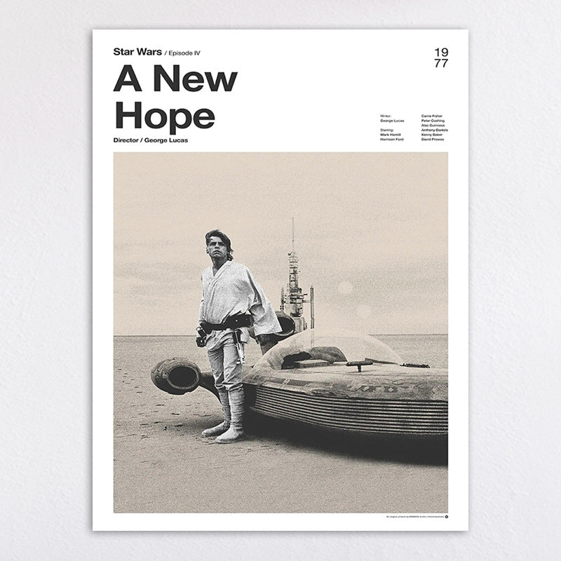 Artistic Movie Poster Print Homeandso