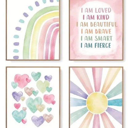 Nursery Wall Art Set Homeandso