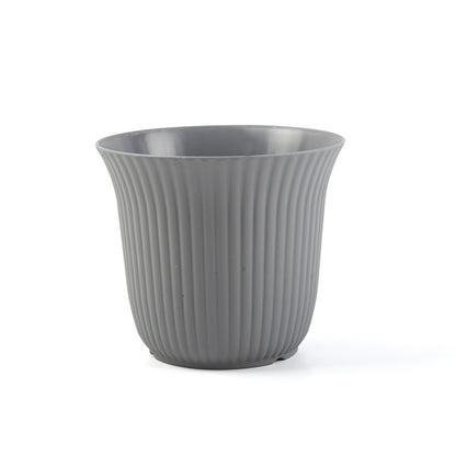 Textured Plastic Plant Pot Homeandso