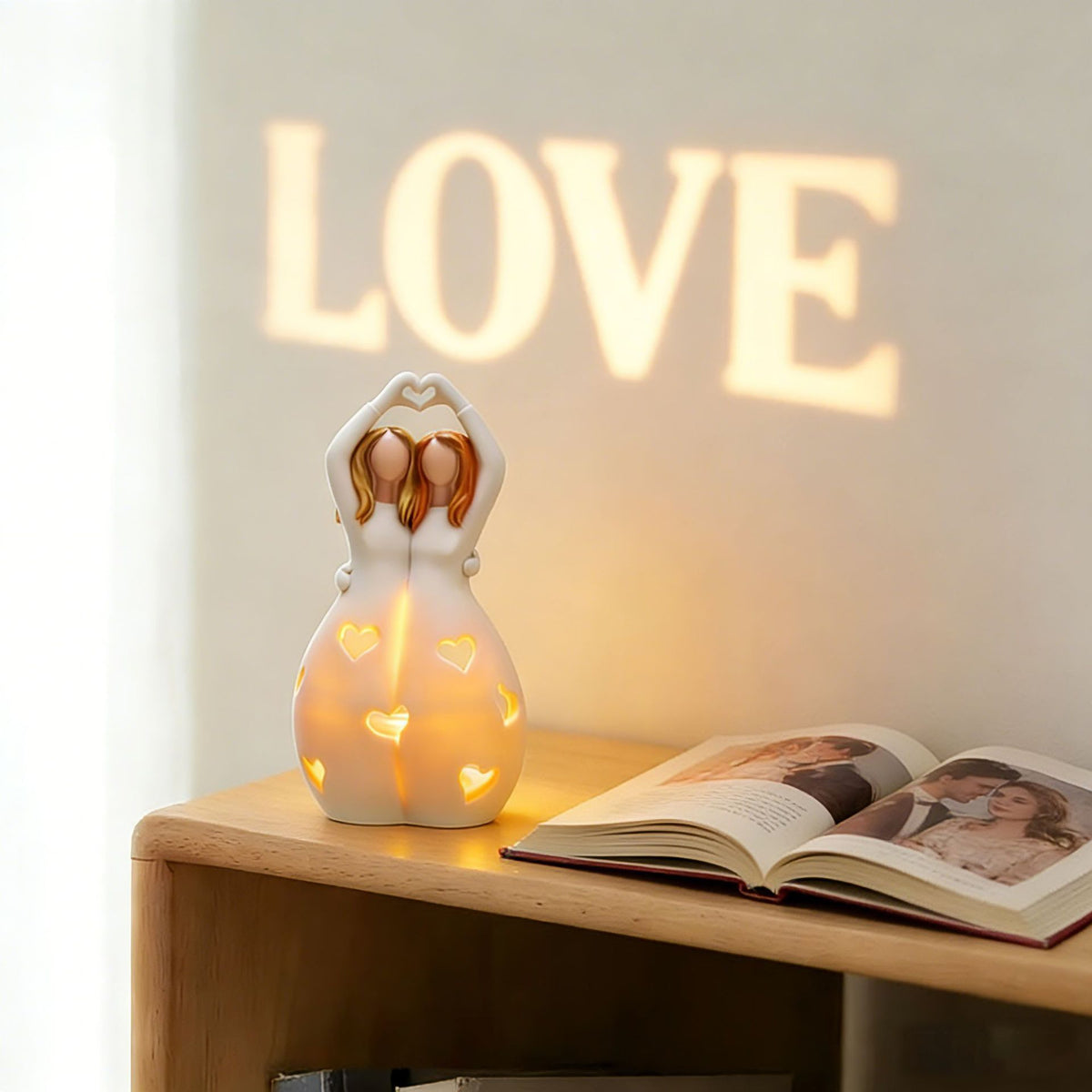 Decorative Love Figurine Homeandso