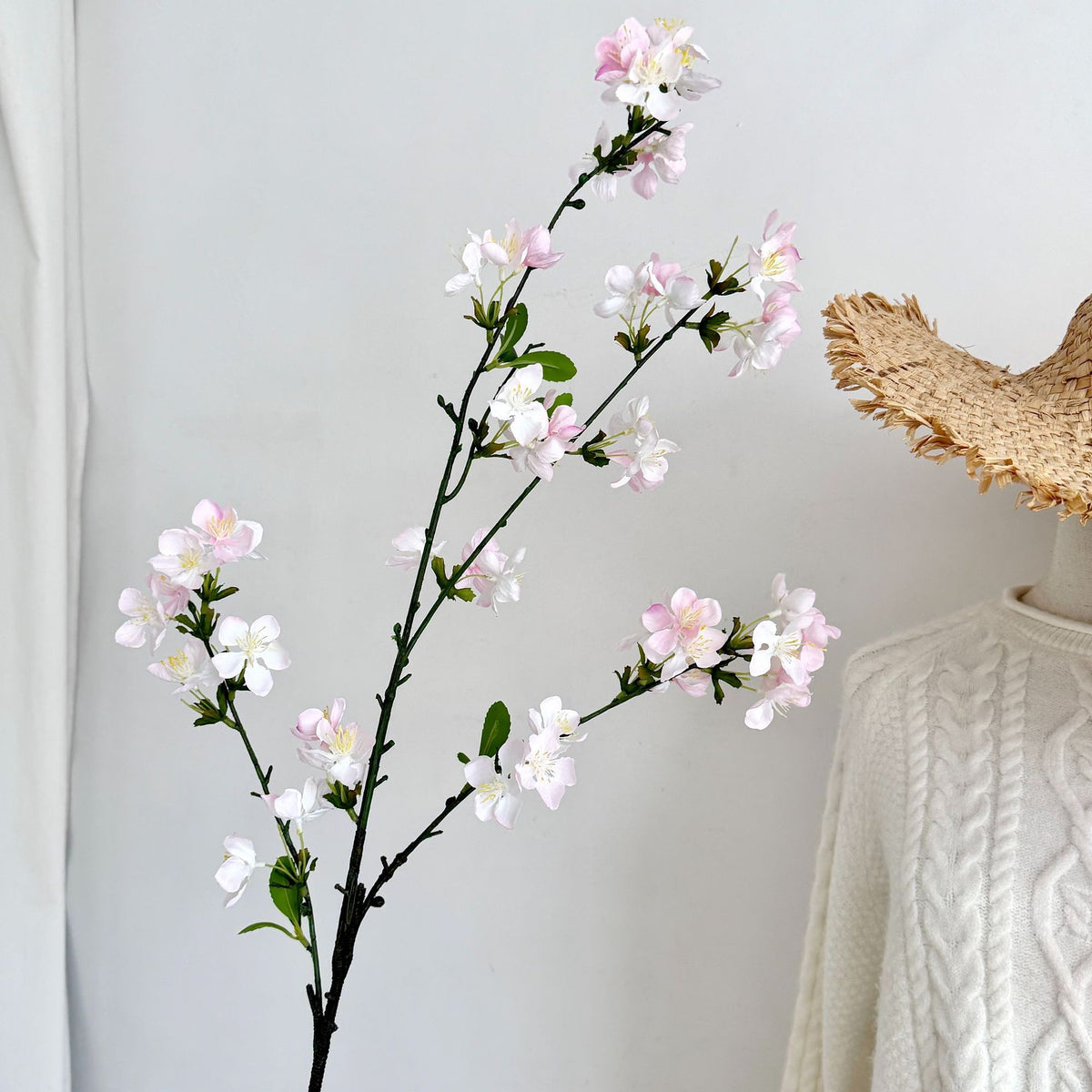 Decorative Faux Blossom Branch for Home Decor