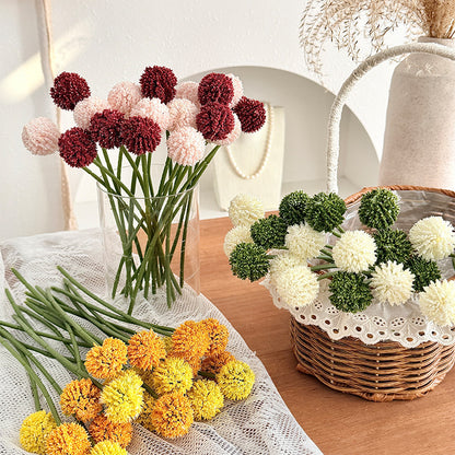 Decorative Faux Floral Stem for Flower Arrangements