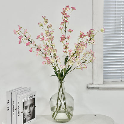 Realistic Orchid Flower Stem Arrangement