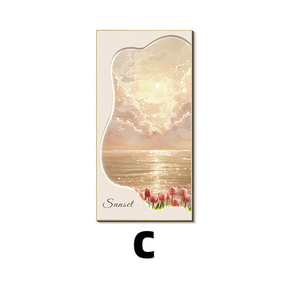 Elegant Coastal Sunset Wall Art Homeandso