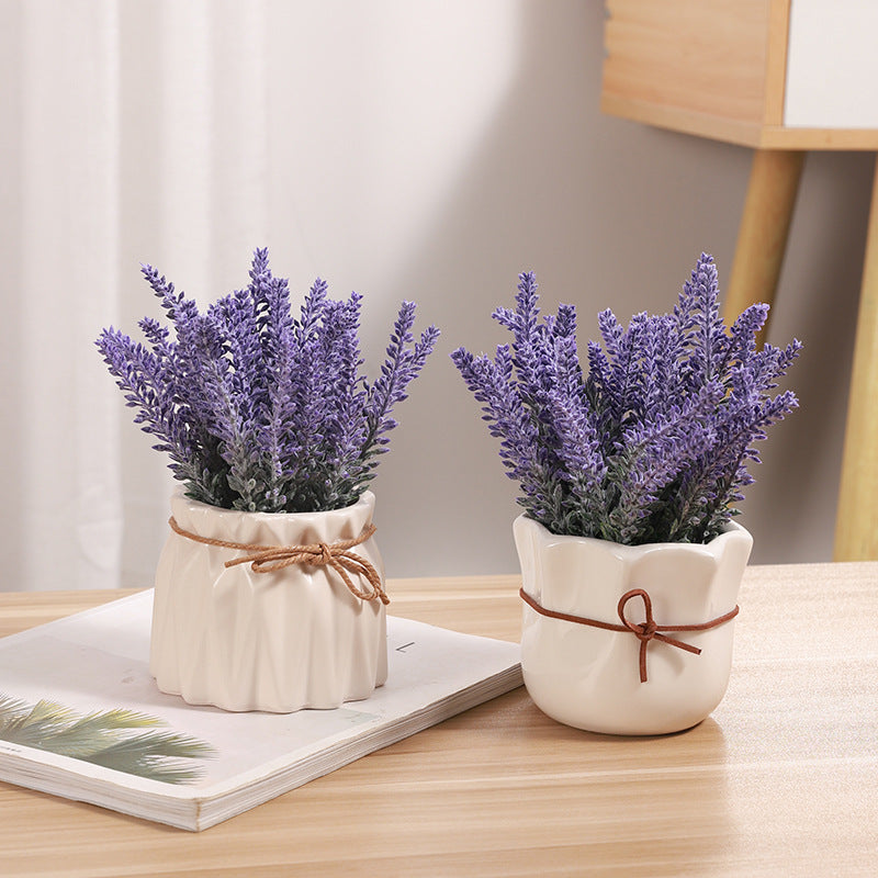 Lavender Floral Decoration Homeandso