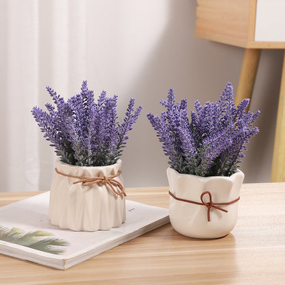 Lavender Floral Decoration Homeandso
