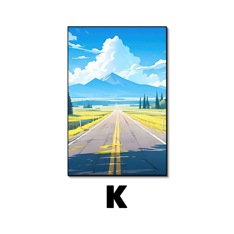 Framed Dreamy Landscape Wall Art Homeandso