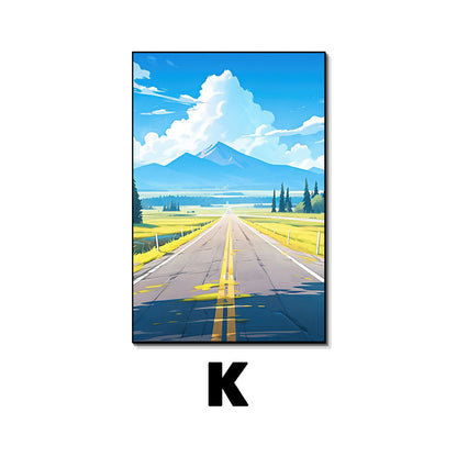 Framed Dreamy Landscape Wall Art Homeandso