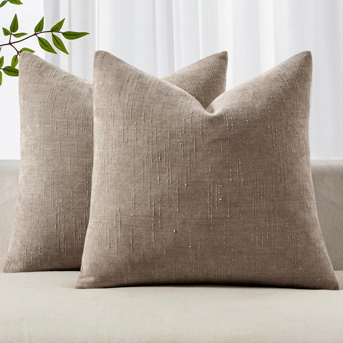 Elegant Textured Decorative Pillow