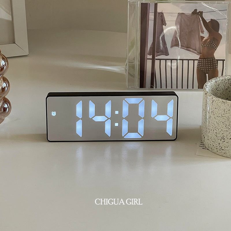 Digital Desk Clock with Adjustable Brightness