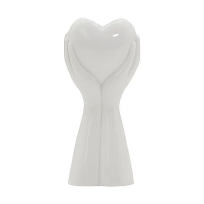Heart-Shaped Hand Sculpture Homeandso