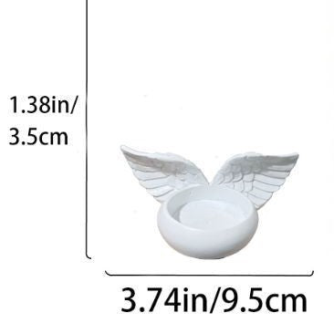 Decorative Angel Wings Candle Holder Homeandso