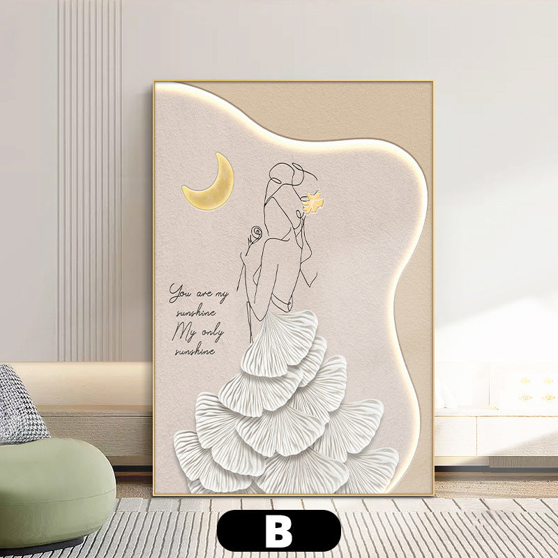 Elegant Abstract Art Print Homeandso