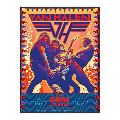Vintage Concert Poster Homeandso