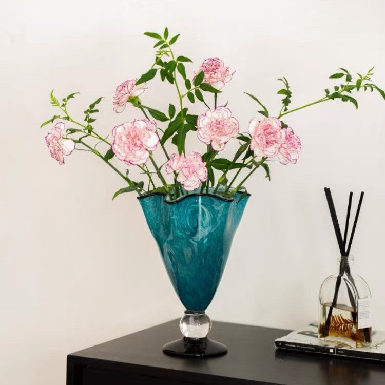 Homeandso Decorative Glass Vase