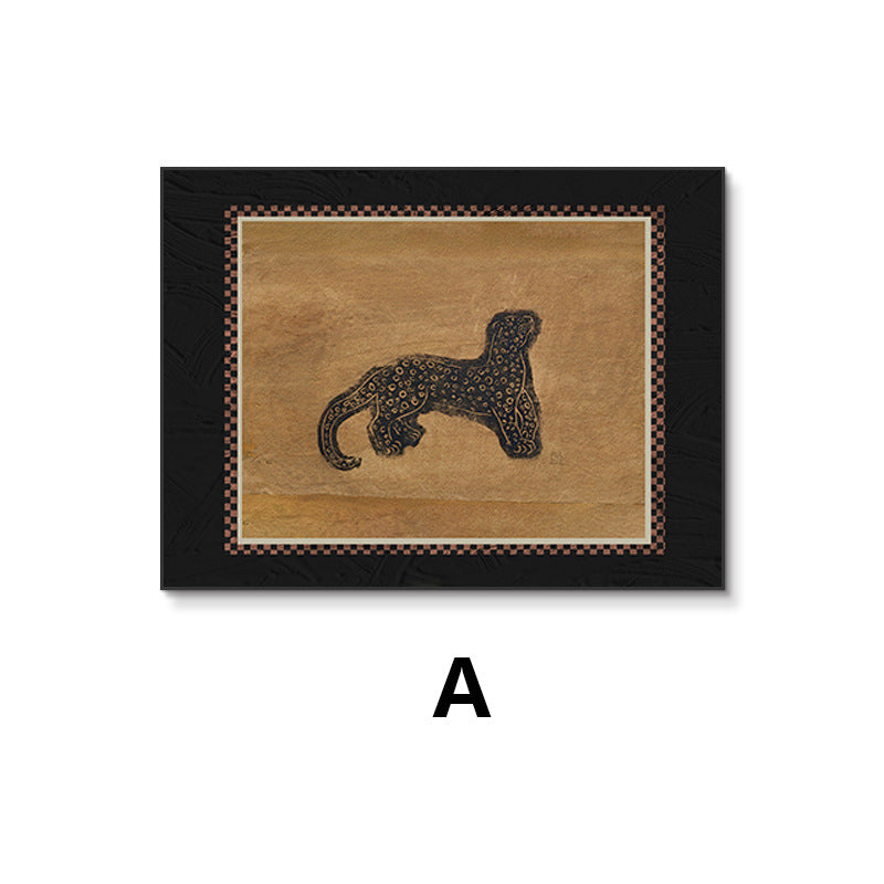 Decorative Bird Silhouette Framed Art Homeandso