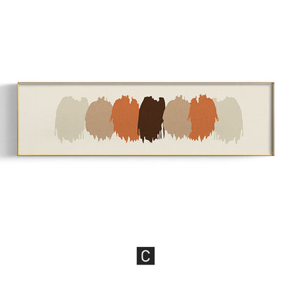 Abstract Brushstroke Framed Art Homeandso