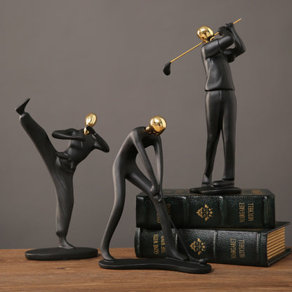 Abstract Athlete Figurine Homeandso