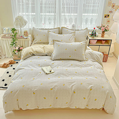 Decorative Floral Pattern Bedspread Homeandso