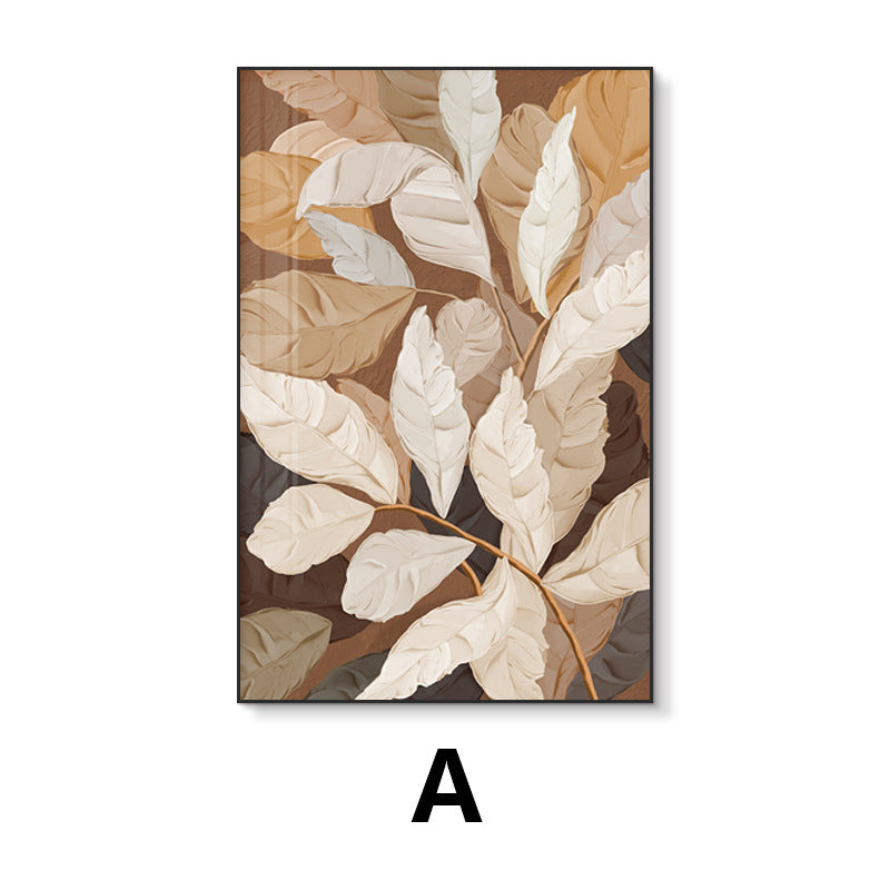 Elegant Botanical Leaf Wall Art Homeandso