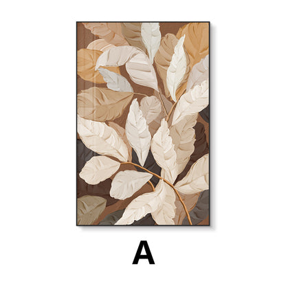 Elegant Botanical Leaf Wall Art Homeandso