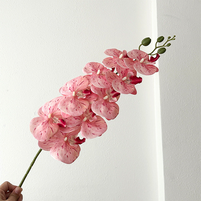 Elegant Faux Orchid Floral Stem