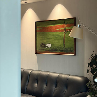 Framed Horses Artwork Homeandso