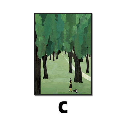 Artistic Nature-Themed Framed Wall Art Homeandso