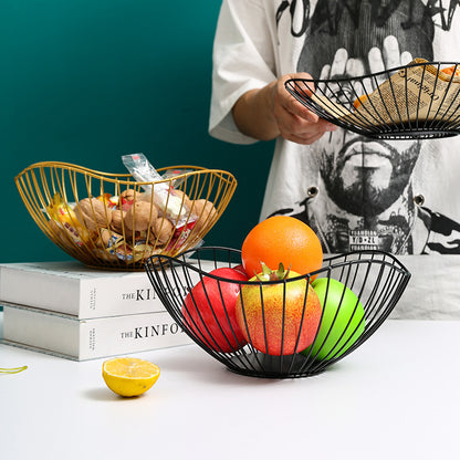 Elegant Gold Wire Decorative Bowl Homeandso