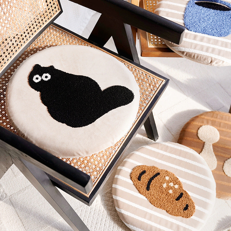 Decorative Animal Print Chair Cushion