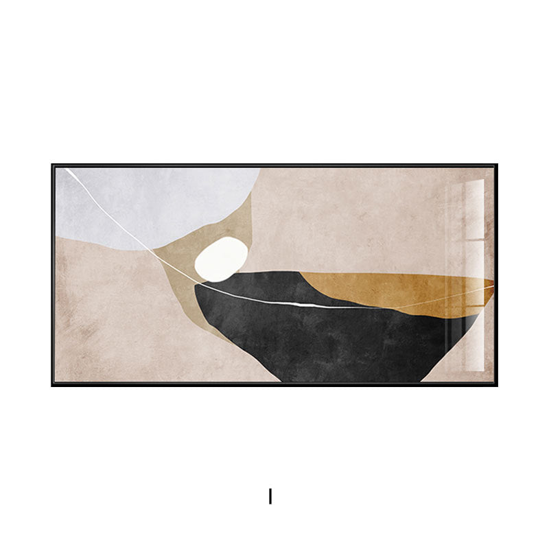 Abstract Geometric Framed Artwork Homeandso