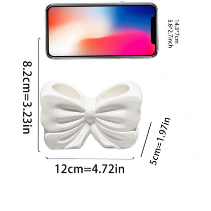 Decorative Bow-Shaped Phone Holder Homeandso