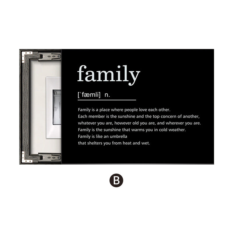 Homeandso Family Wall Art Decor