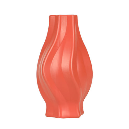 Elegant Curved Decorative Flower Vase
