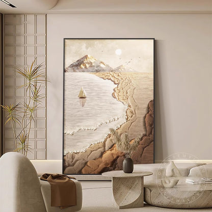 Minimalist Landscape Canvas Wall Artwork Homeandso