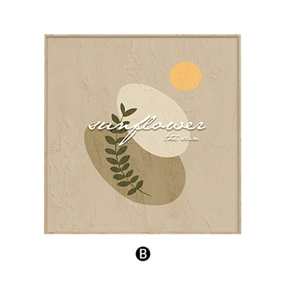 Cat and Sunflower Framed Wall Art Homeandso