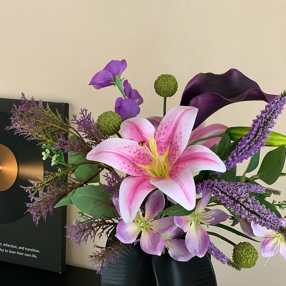 Elegant Artificial Floral Centerpiece