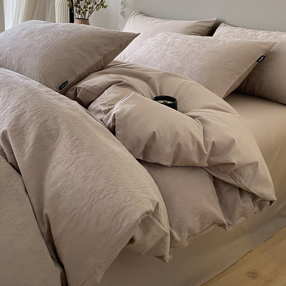 Textured Duvet Cover Set