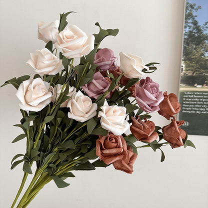 Elegant Faux Floral Bouquet Arrangement