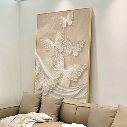 Elegant Butterfly Relief Wall Art Homeandso