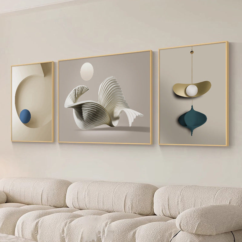Abstract Geometric Wall Art Set Homeandso