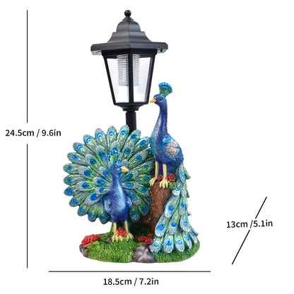 Decorative Peacock Lantern Homeandso
