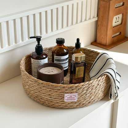 Natural Fiber Storage Basket