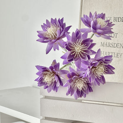 Realistic Faux Water Lily Bouquet