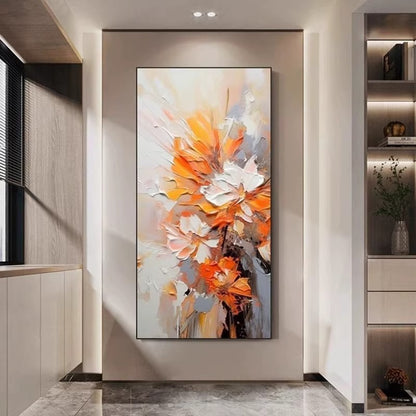 Abstract Floral Canvas Art Homeandso
