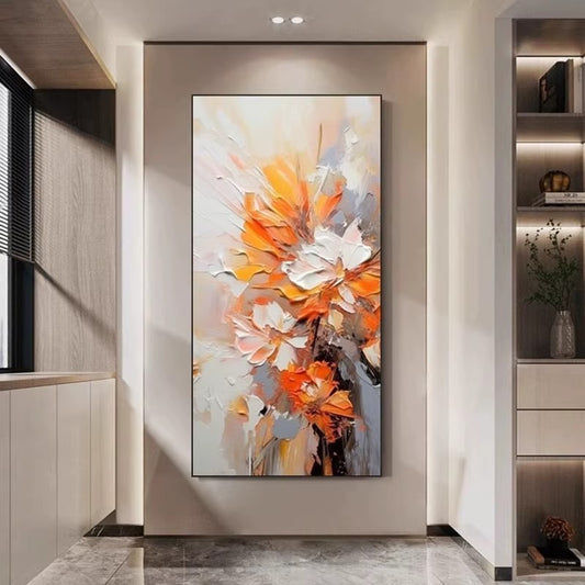 Abstract Floral Canvas Art Homeandso