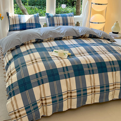 Playful Cartoon Dog-Themed Bedding Set Homeandso