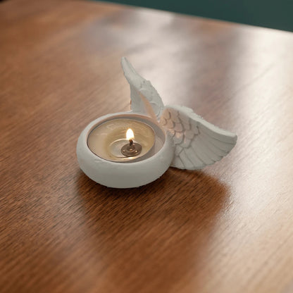 Decorative Angel Wings Candle Holder Homeandso